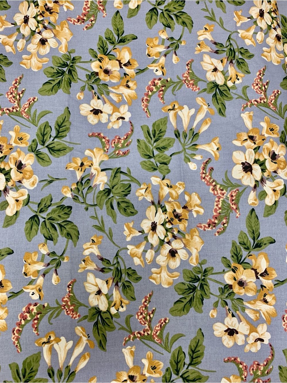 RJR FABRICS Garden Club by Thimbleberries Vintage Floral Cotton Fabric 5 1/3 Yds
